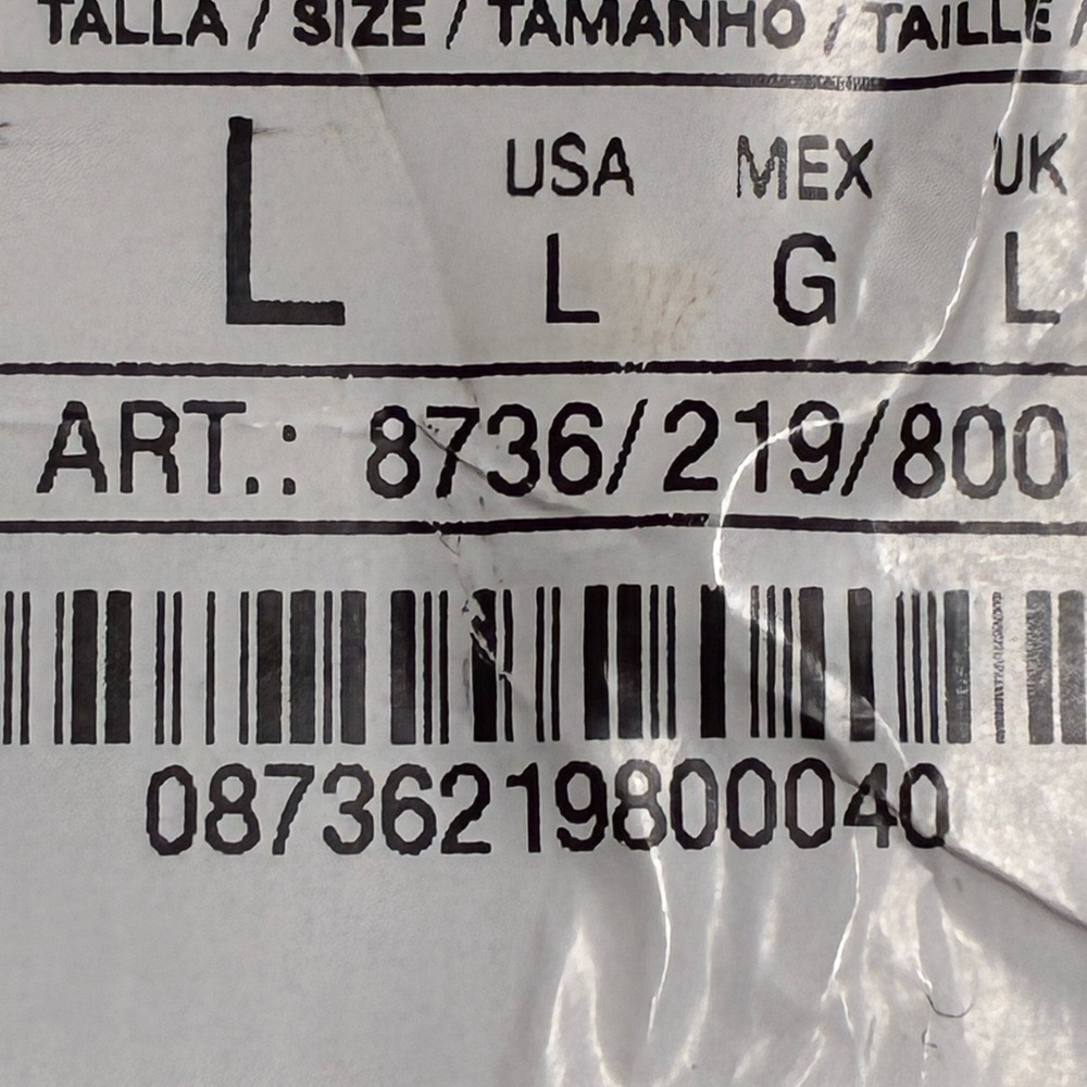 NWT. Zara Black Tights with Metallic Thread. Size L. - Picture 3 of 6